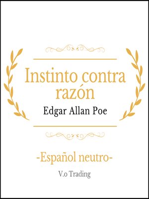 cover image of Instinto contra razón